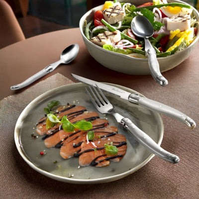 JUEGO CUCHILLERIA PERLA TRADITION LOU LAGUIOLE, 6 PERSONAS, 24 PZ