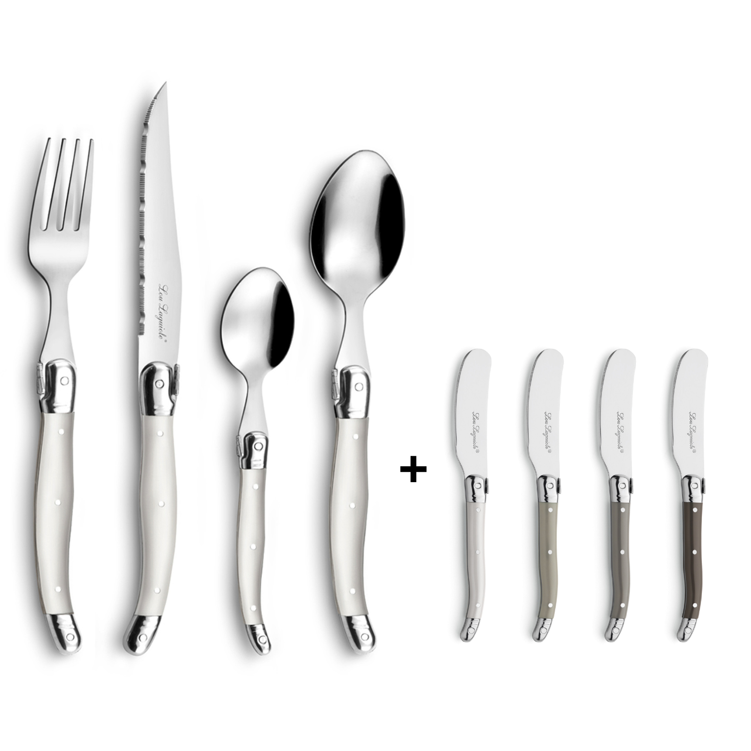 PACK PERLA MANTEQUILLA TRADITION LOU LAGUIOLE, 28 PZ