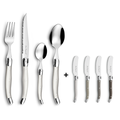PACK PERLA MANTEQUILLA TRADITION LOU LAGUIOLE, 28 PZ