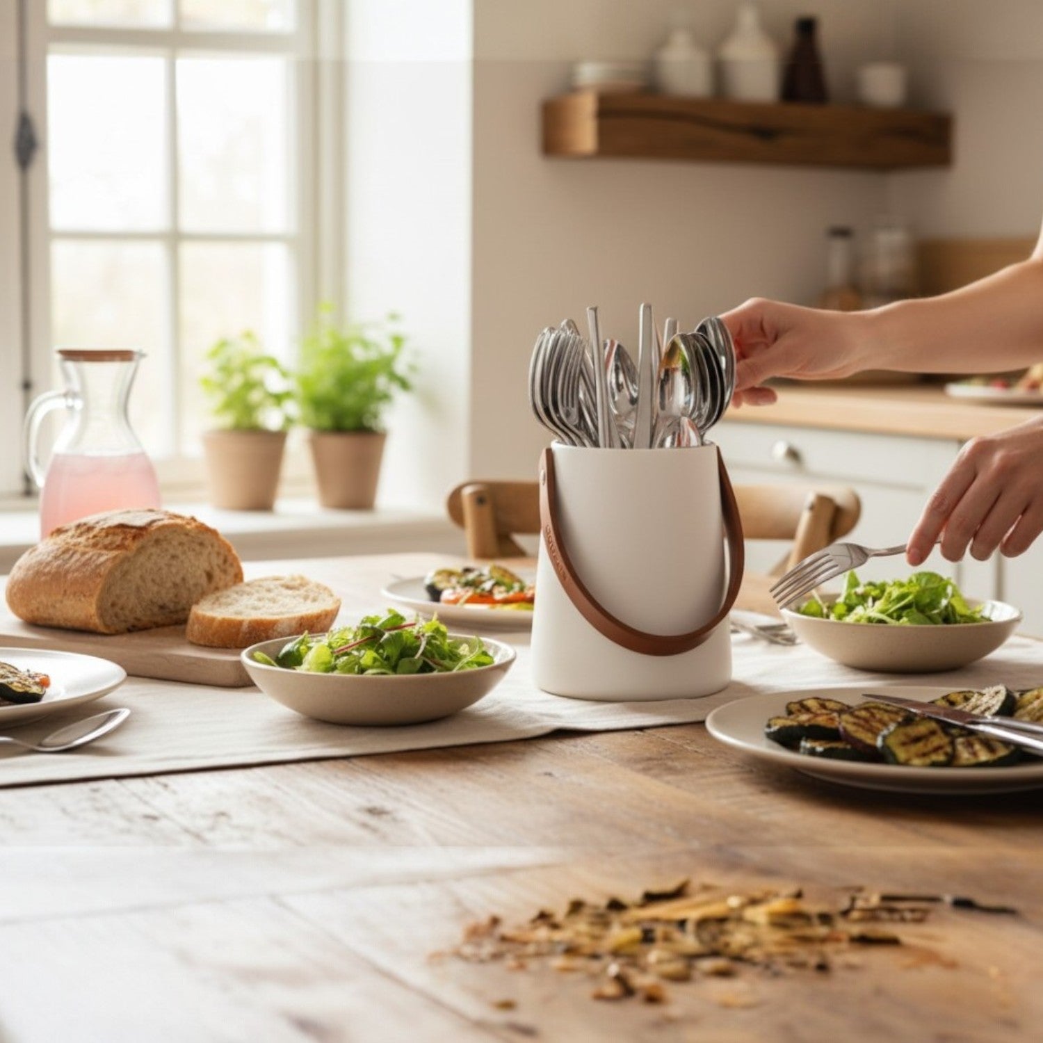 🚢PORTA CUBIERTOS DE MESA SKIN COUZON, PARA 24 PZ