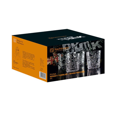 SET 4 VASOS BAJOS PUNK NACHTMANN, 330 ML