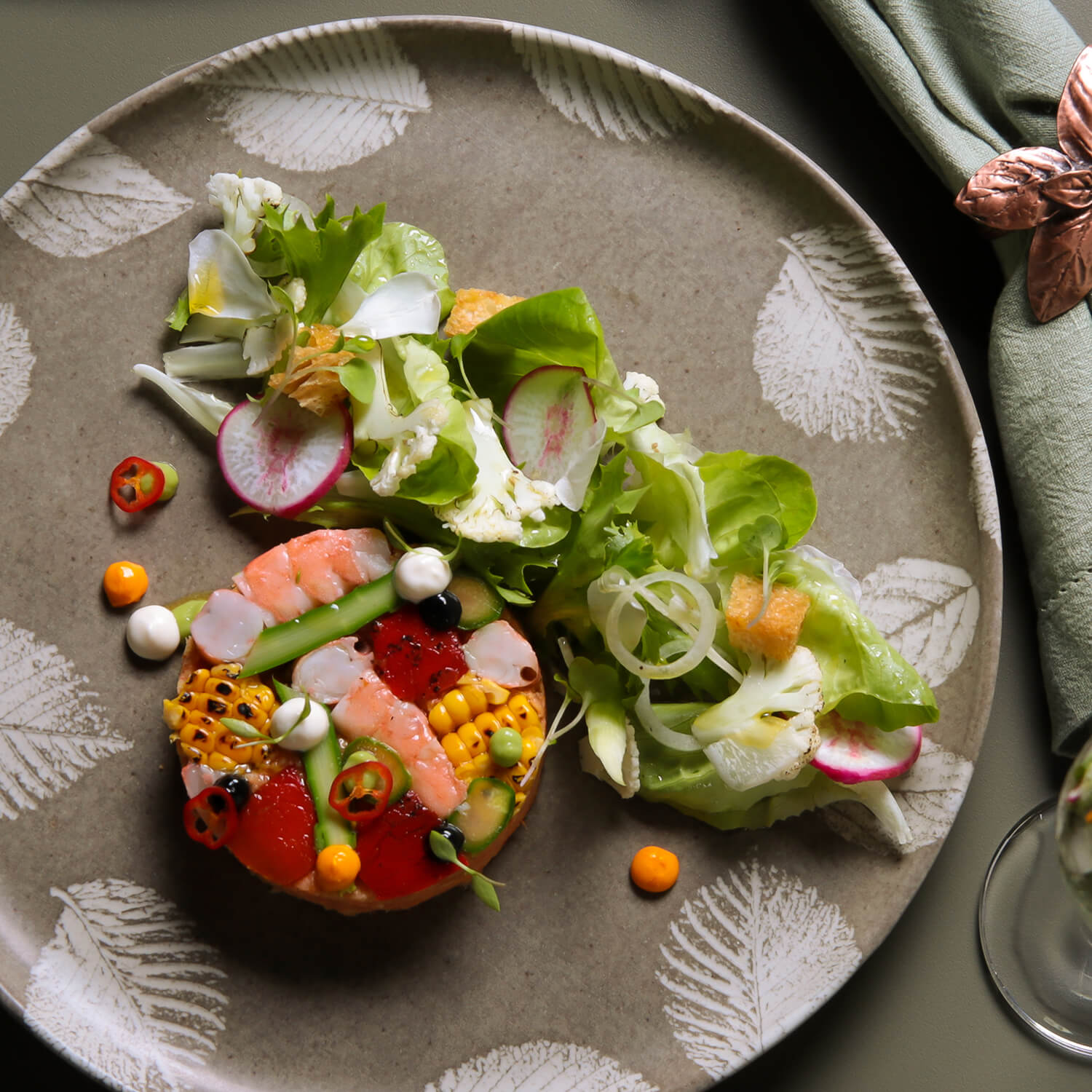 PACK PERLA + MONTALCINO + SEIVA, 6 PERSONAS, 78 PZ