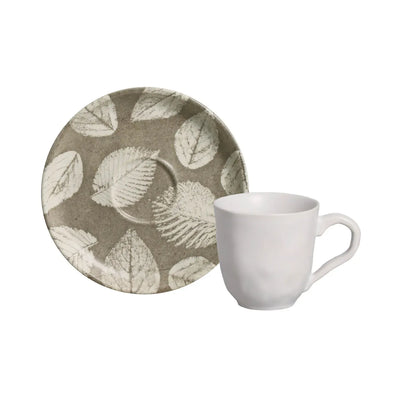 PACK MESA PUESTA SEIVA TAUPE SOPHIA, 6 PERSONAS, 66 PZ
