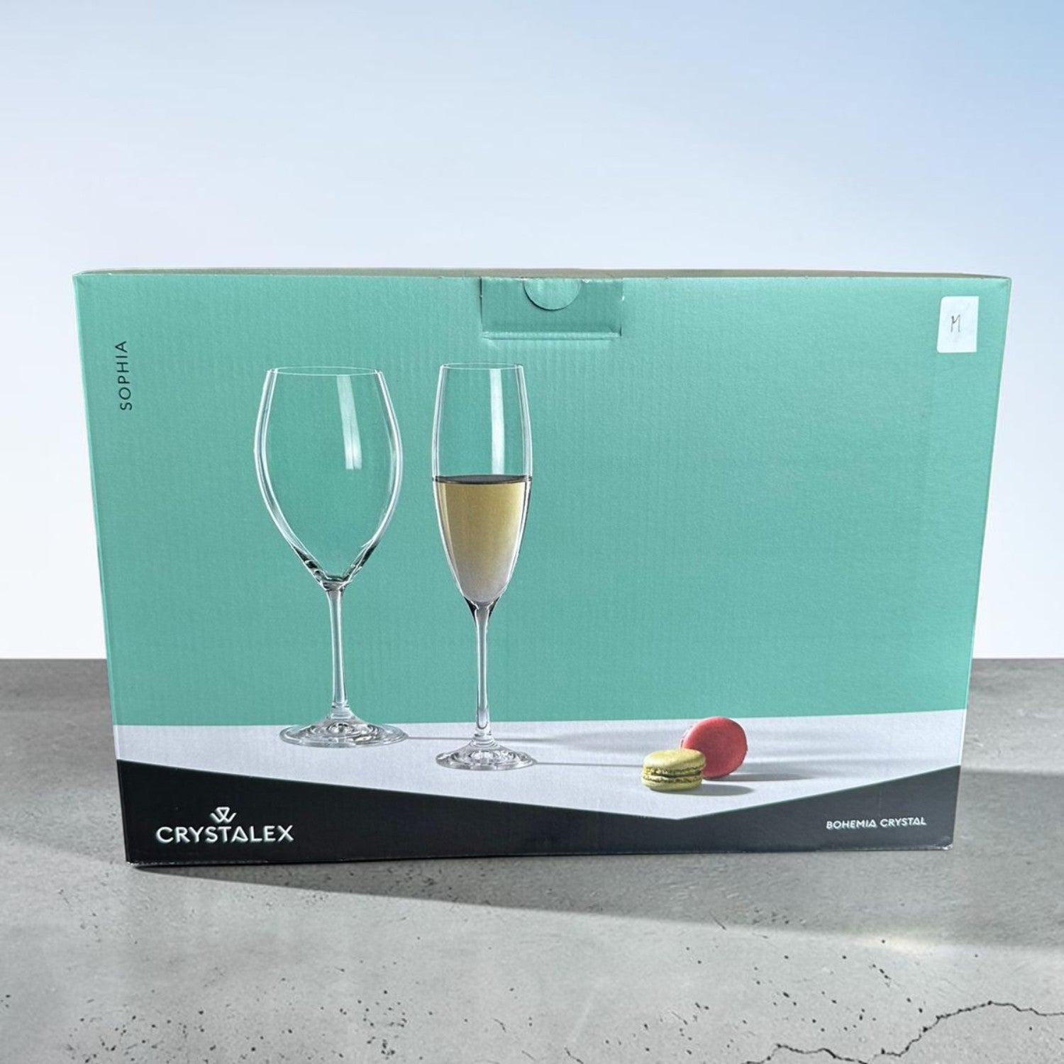 SET 6 COPAS SOPHIA BOHEMIA, 650 ML