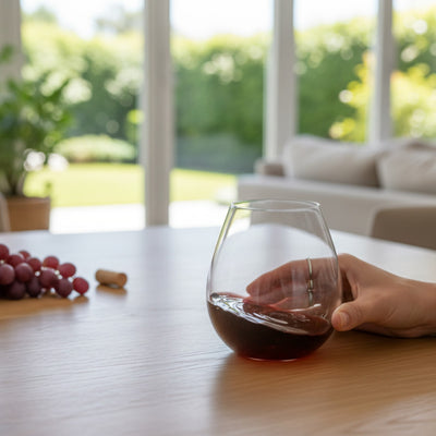 SET 4 VASOS BAJO SOMMELIER  BOHEMIA, 560 ML