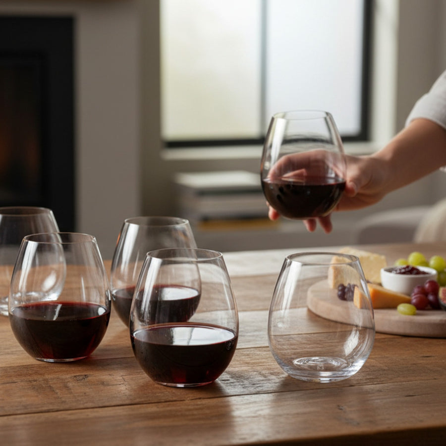 SET 4 VASOS BAJO SOMMELIER  BOHEMIA, 560 ML