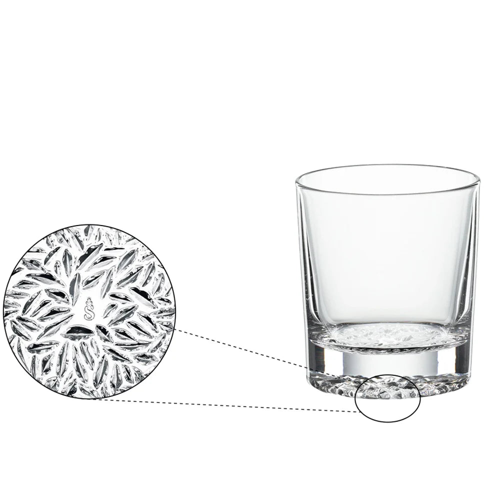 SET 4 VASOS BAJOS CRISTAL LOUNGE SPIEGELAU, 309 ML
