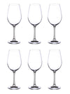 SET 6 COPAS AGUA VIOLA BOHEMIA, 450 ML