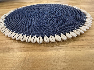 INDIVIDUAL RATTAN CONCHITA COLOR AZUL