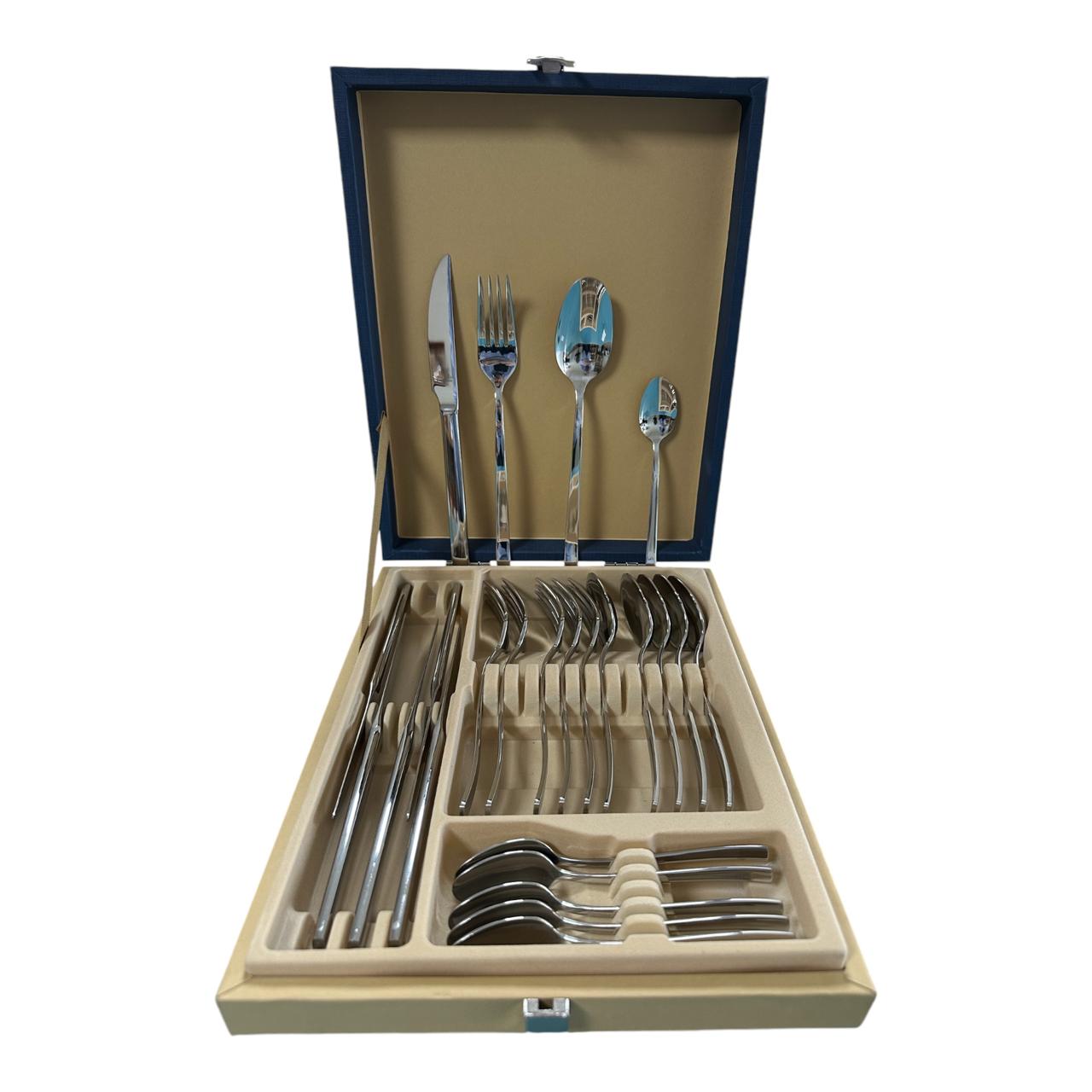 🚢JUEGO CUCHILLERIA AINHOA IDURGO, 6 PERSONAS , 24 PZ