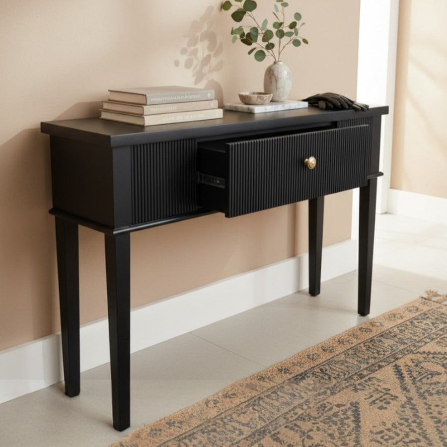 ARRIMO LISTON NEGRO CAJON, 110x35x80 CM