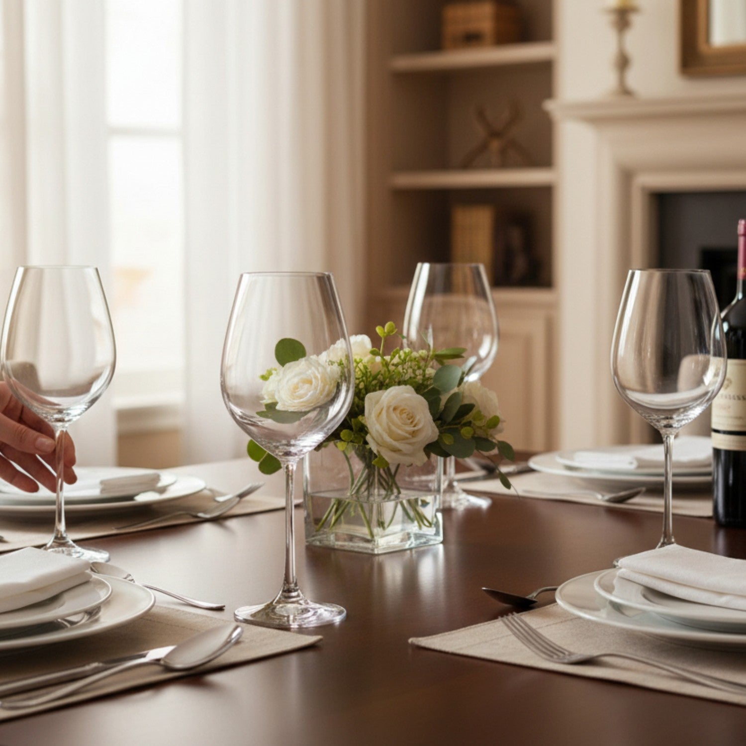 JUEGO DE COPAS COMO BOHEMIA, 12 PERSONAS, 36 PZ