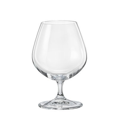 SET 6 COPAS COÑAC BOHEMIA, 400 ML