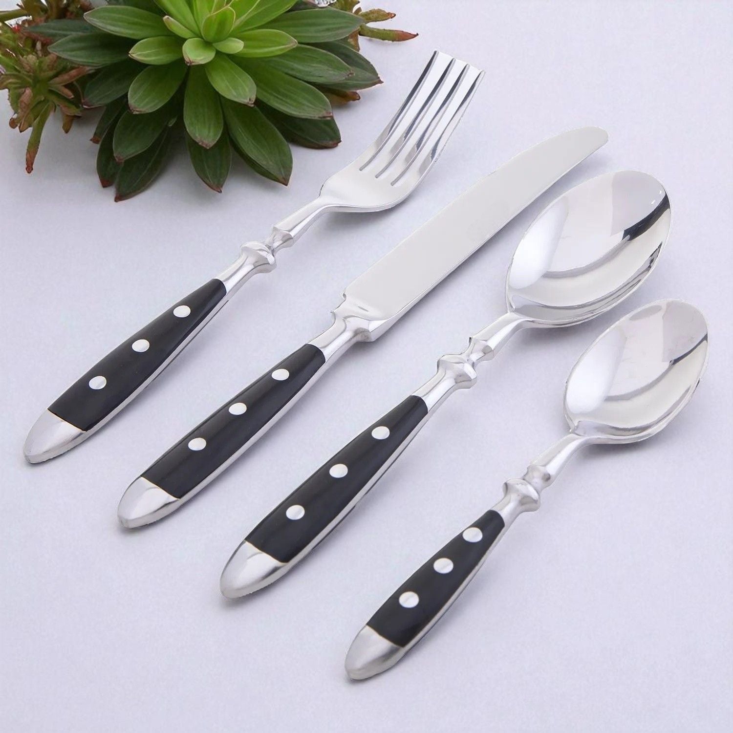 PACK JUEGO CUCHILLERIA + SET ENSALADA FORJEN VIVEUR, 6 PERSONAS, 26 PZ