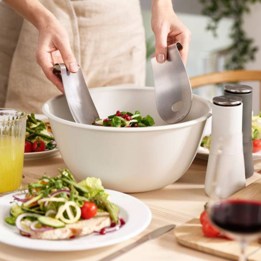 ENSALADERA CON PALETAS UNO JJ, 30x14 CM