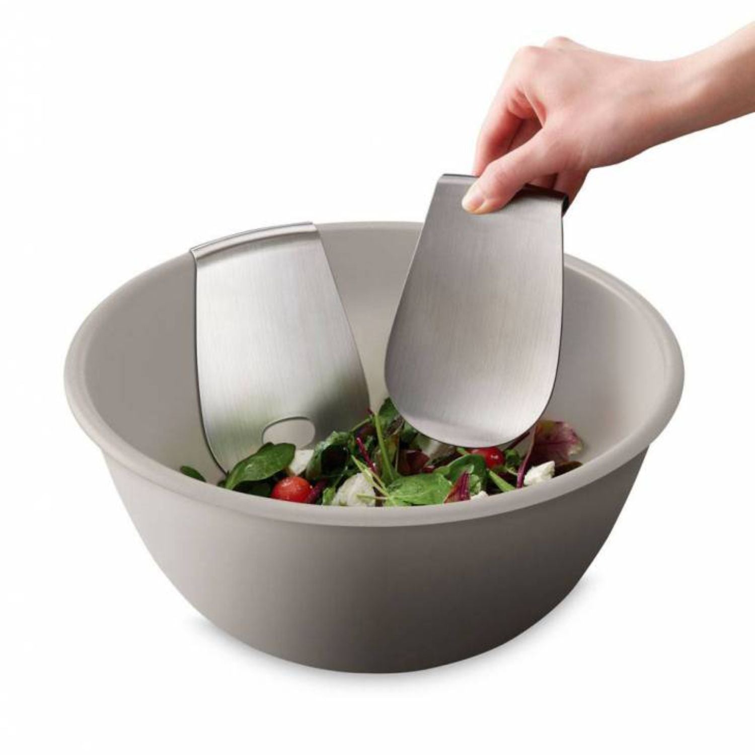 ENSALADERA CON PALETAS UNO JJ, 30x14 CM