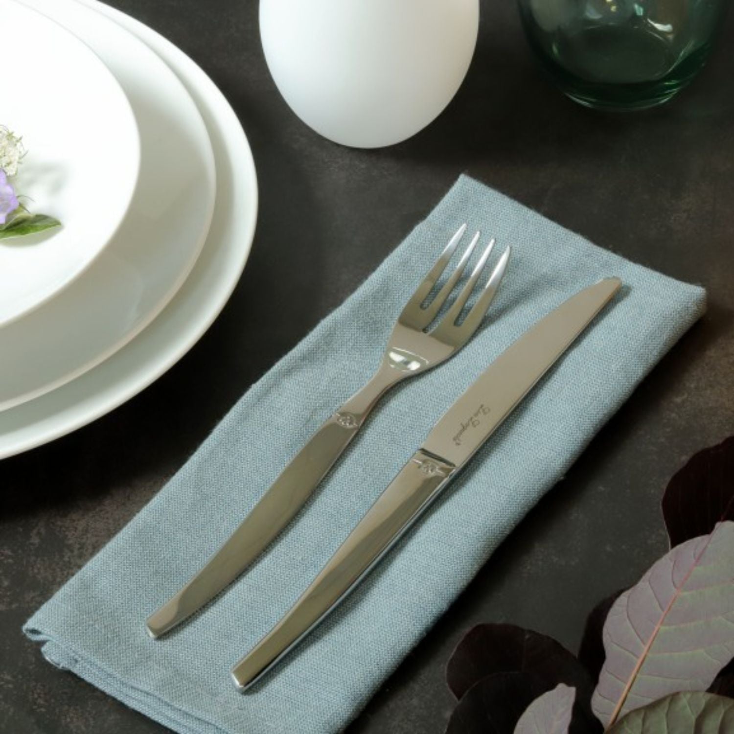 Pack JUEGO CUCHILLERIA  Y PALETA TORTA JET, LOU LAGUIOLE