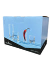 SET 6 VASOS BAJOS BARLINE BOHEMIA, 410 ml