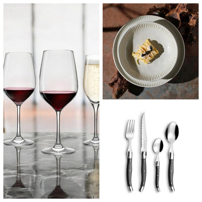 PACK GRAFITO + MONTALCINO + LINHAS, 6 PERSONAS, 78 PZ