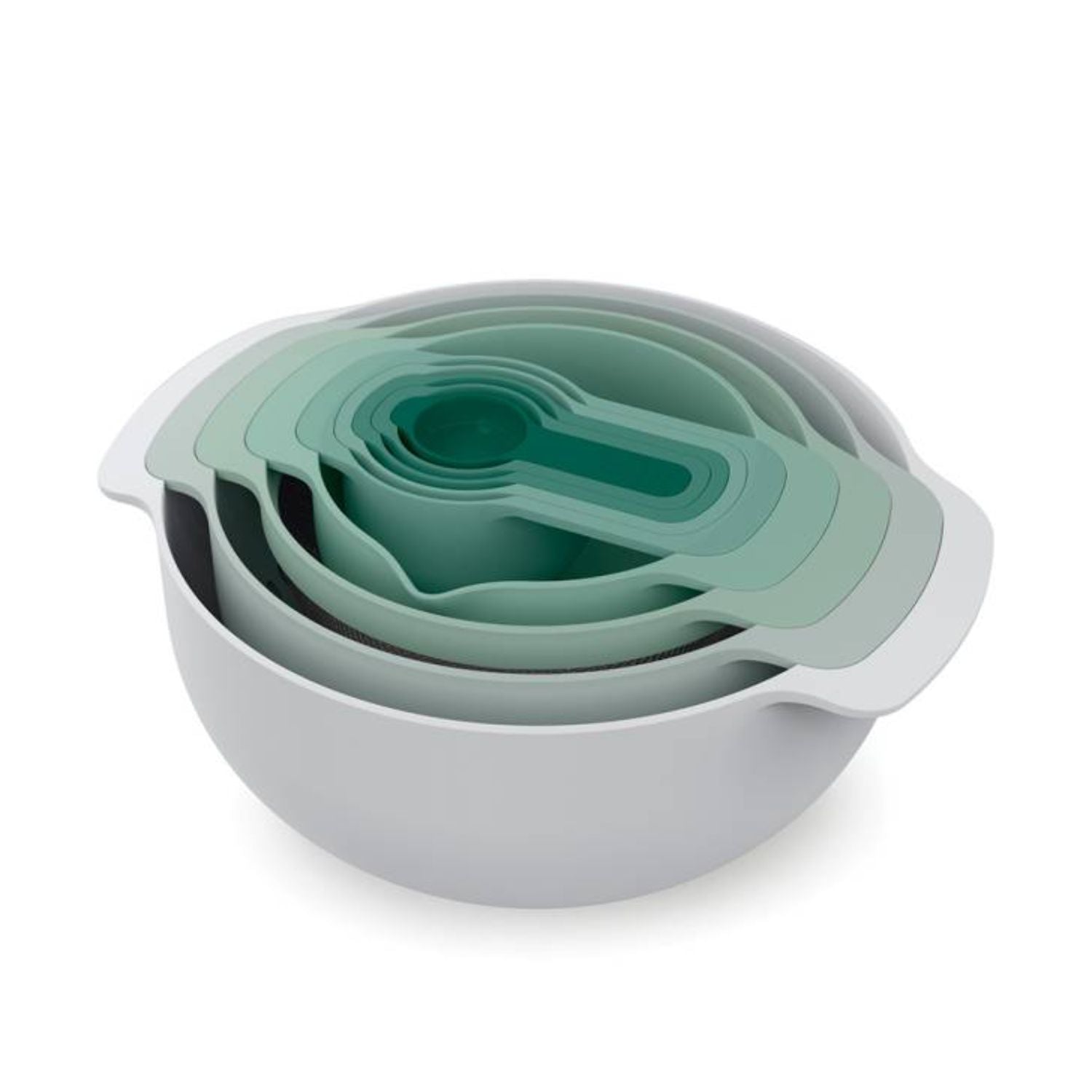 SET 9 PIEZAS PREPARACION ALIMENTOS JJ, 28.5x14.5 CMS