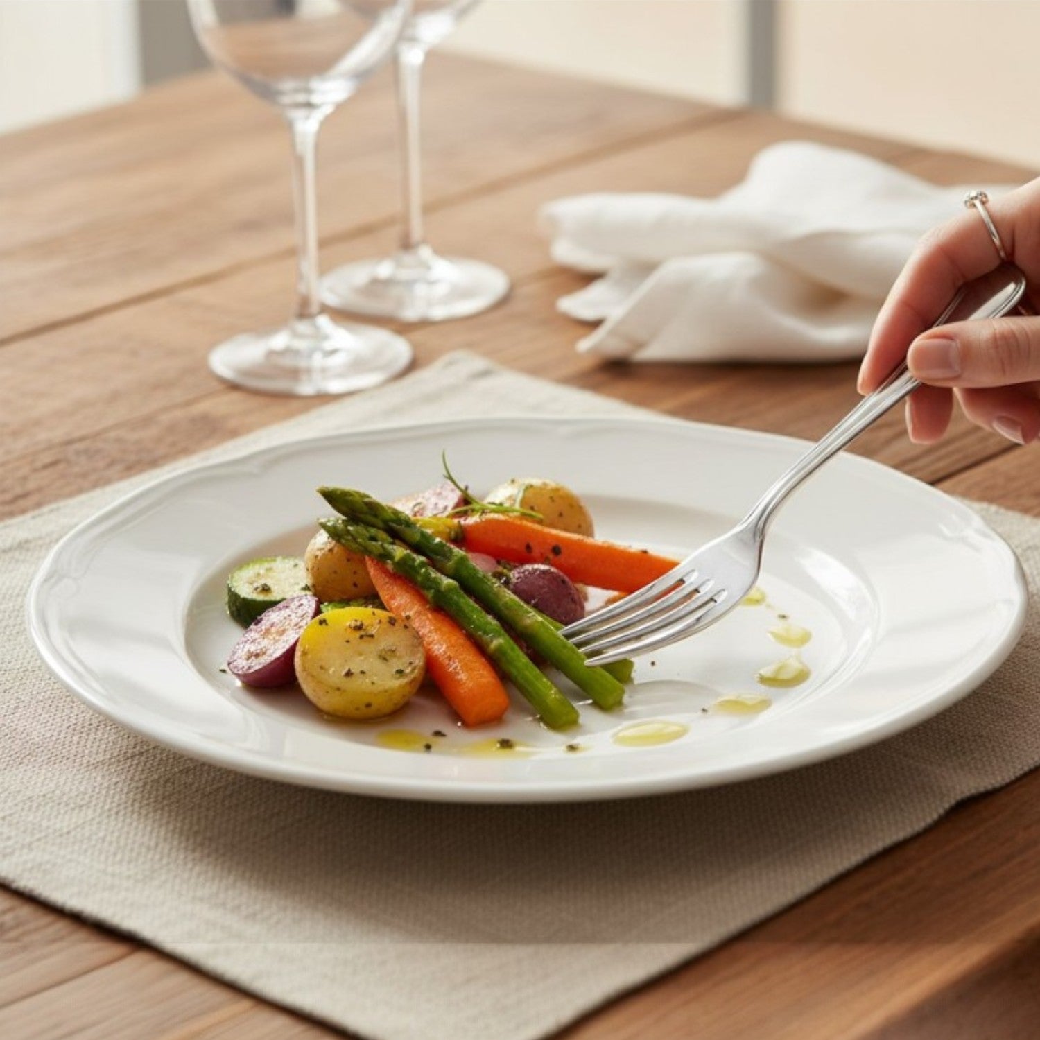 SET 12 TENEDORES MESA OXFORD VIVEUR