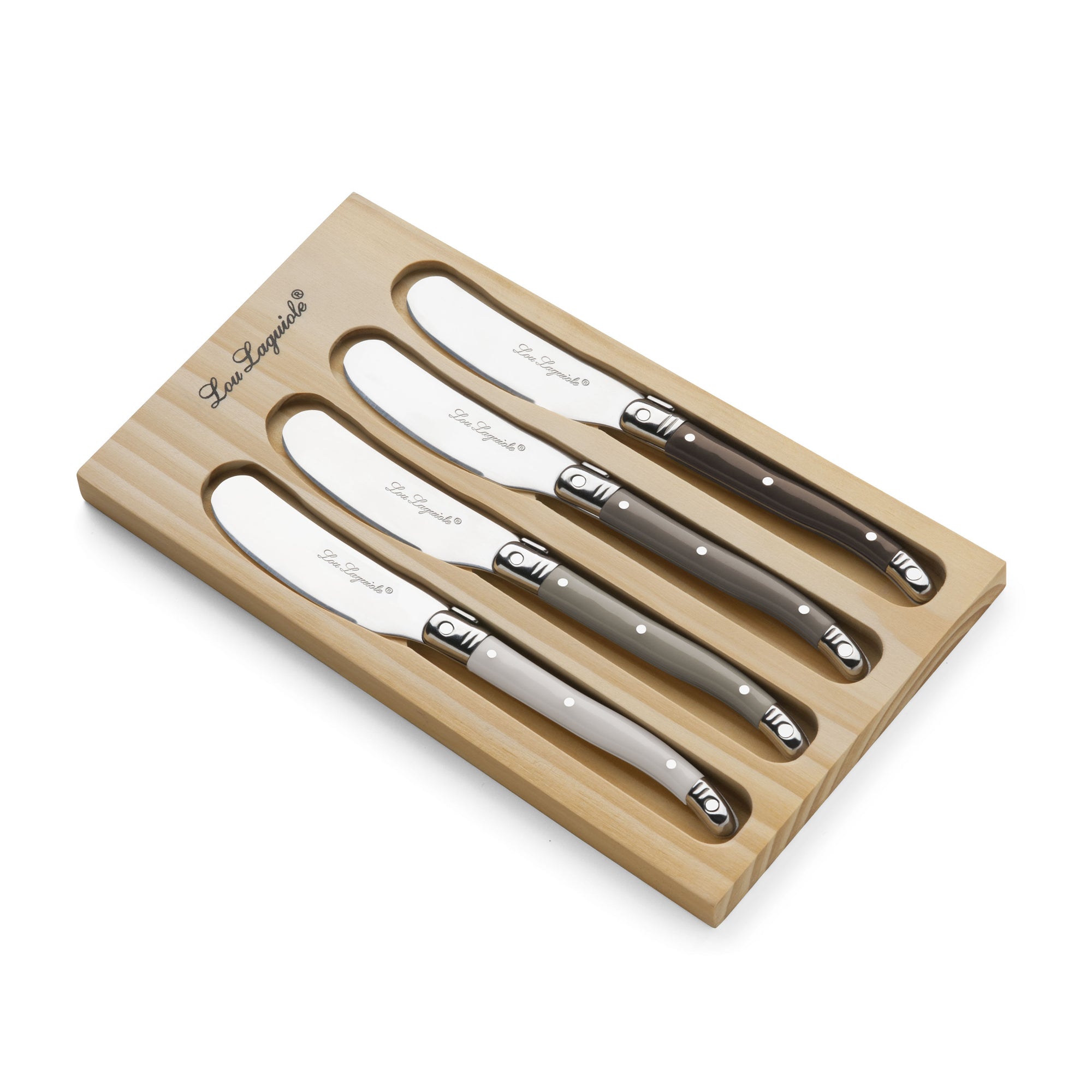 LOU LAGUIOLE SET 4 CUCHILLOS MANTEQUILLA (4516741316642)