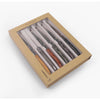LOU LAGUILE SET 6 CUCHILLOS CARNE MIX COLORES (4135833796642)