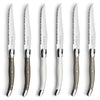 SET 6 CUCHILLOS CARNE TRICOLOR LOU LAGUIOLE BLOQUE (4516726374434)