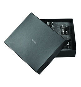 SET WHISKY, BOTELLA Y 4 VASOS CORTOS AVENU VISTA ALEGRE (3762098110498)